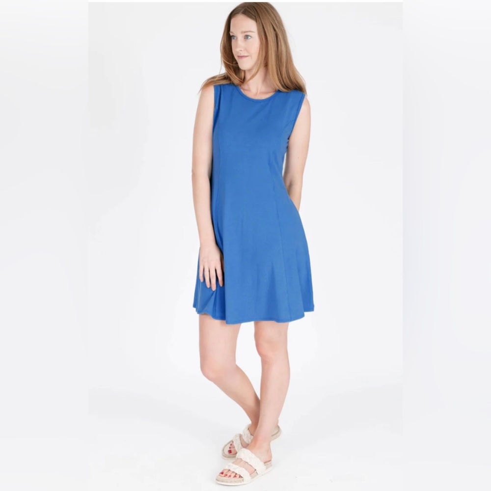 Blue Smash + Tess Dress